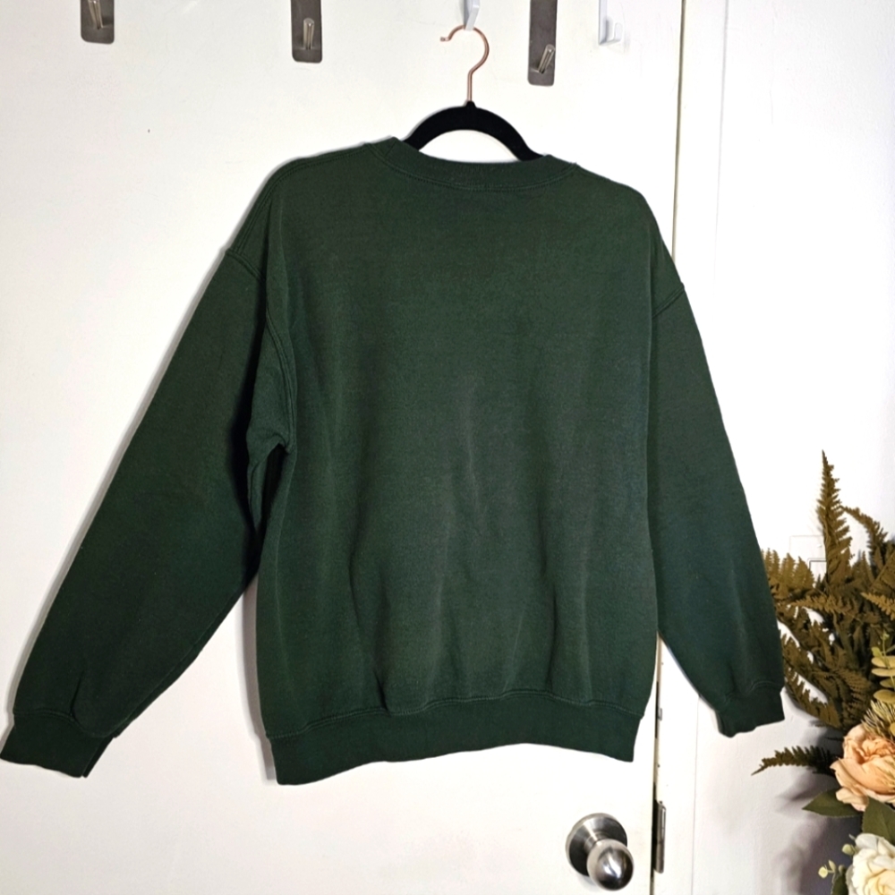Vintage Green Crewneck Sweater - Picture 6 of 12